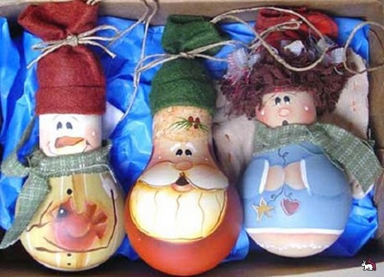 Вязаные игрушки на елку - Поделки к Новому году и Рождеству - Страна Мам