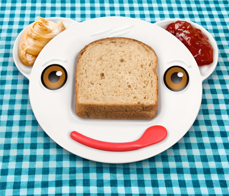 Spreddy Bear Sandwich Plate