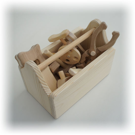 набор деревянных инструментов