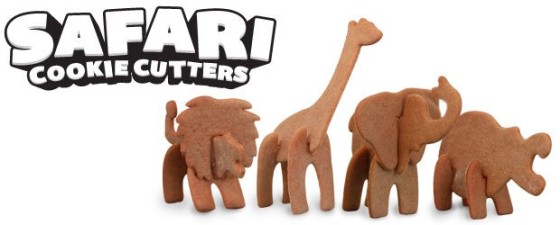 Safari Cookie Cutters