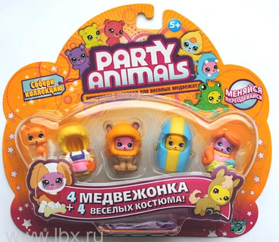 72839_Nabor_Pati_Enimals_(Party_Animals)_4_medvezhonka