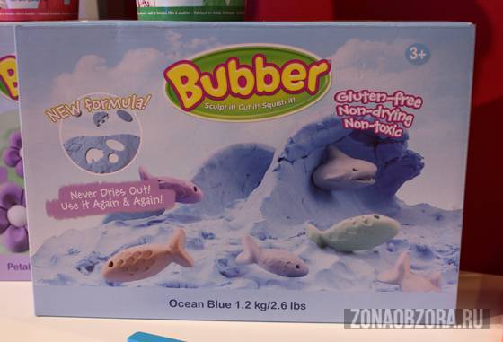 Лепить, с большой буквы! Bubber – масса для лепки от WabaFun